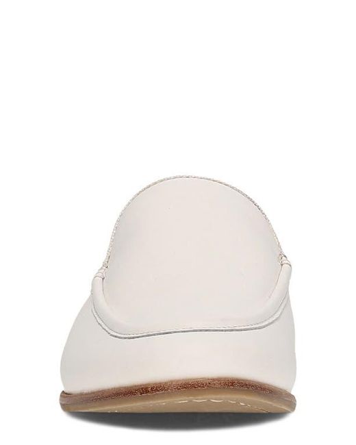 Frye White Faith Mule