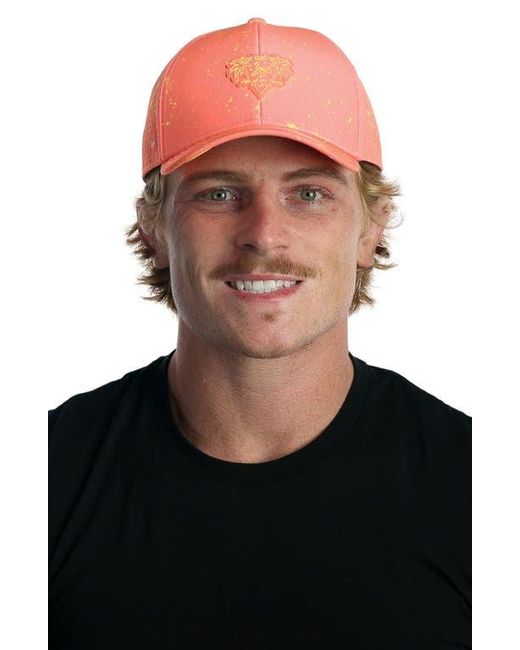 Melin A-Game Neon Drip Hydro Performance Snapback Hat in Red for Men | Lyst