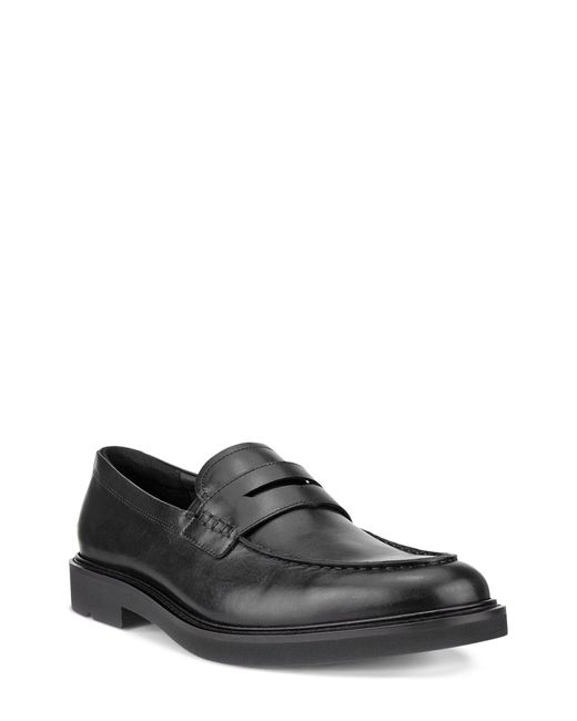 Ecco Black Metropole London Penny Loafer for men