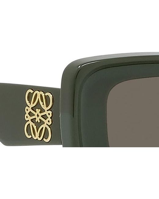 Loewe Multicolor Anagram 46mm Geometric Sunglasses
