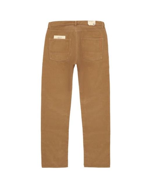 Fortela Brown 965 John 5-Pocket Corduroy Trousers for men