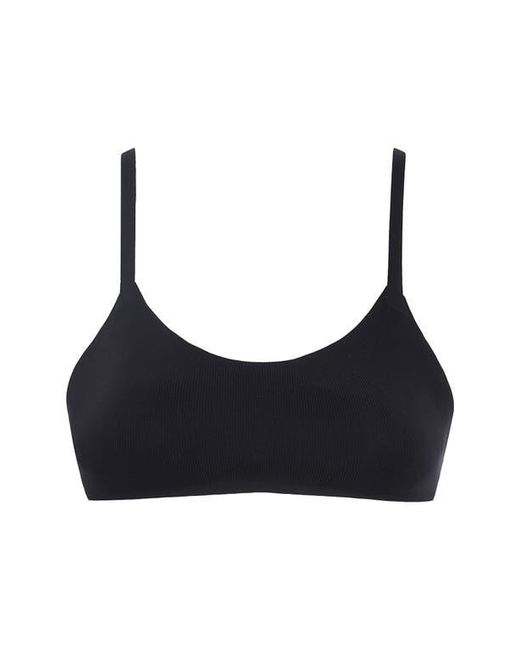 Commando Black Rib Bralette