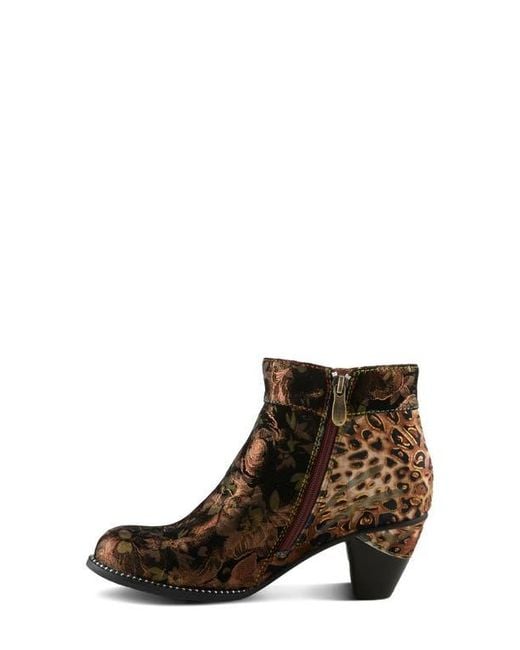 Spring Step Brown Dessalynn Bootie