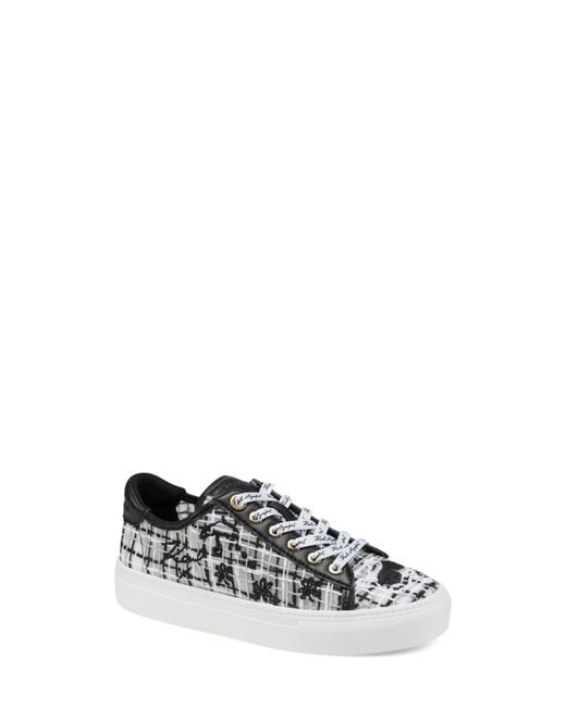 Karl Lagerfeld White Cate Sneaker