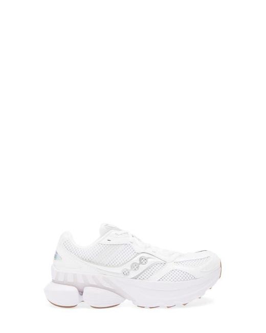 Saucony White Grid Nxt Sneaker