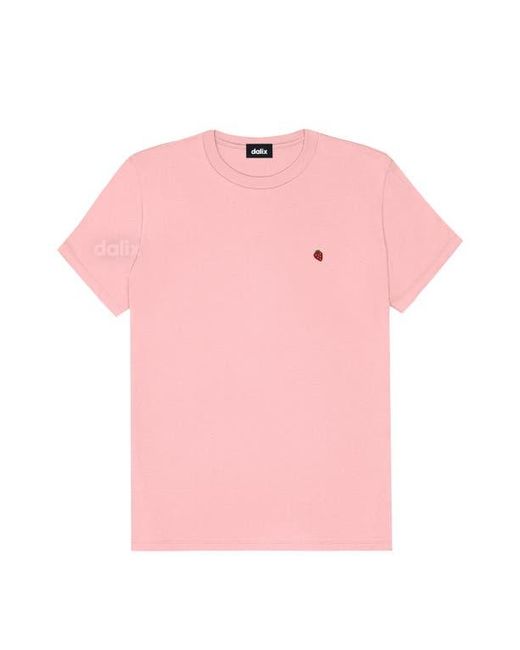 Alix Pink Lil Strawberry Jersey Tee