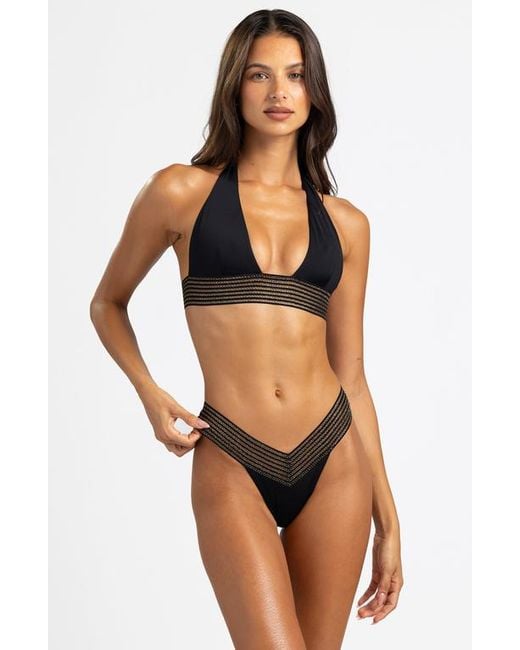 Beach Bunny Swimwear Multicolor Addie Skimpy Bikini Bottom