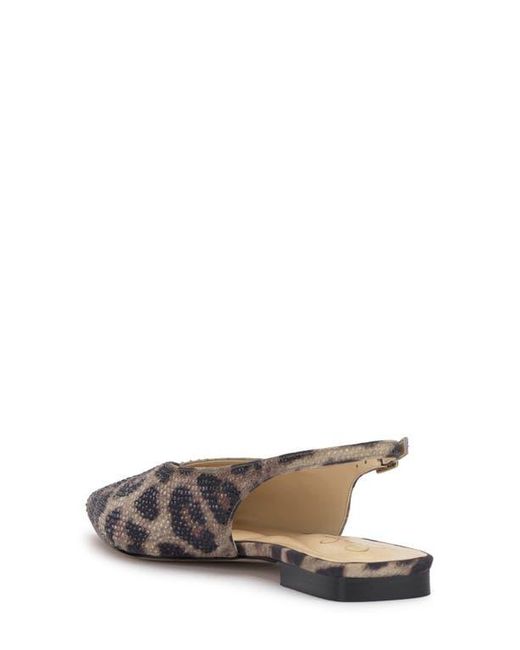 Jessica Simpson Multicolor Mezzah Slingback Pointed Toe Flat