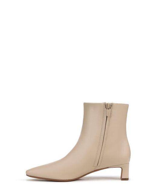 Vince Natural Harlan Square Toe Bootie