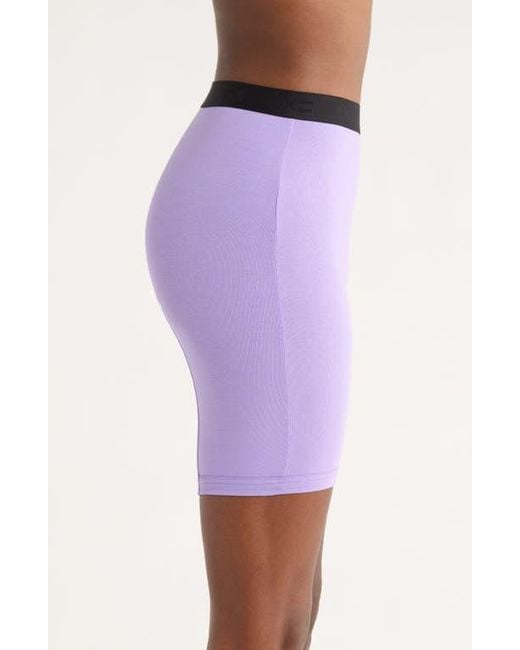 TOMBOYX Purple First Line Stretch Cotton Period 9-Inch Boxer Briefs