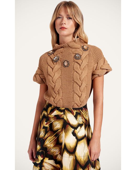 LaDoubleJ Multicolor Portrait Top