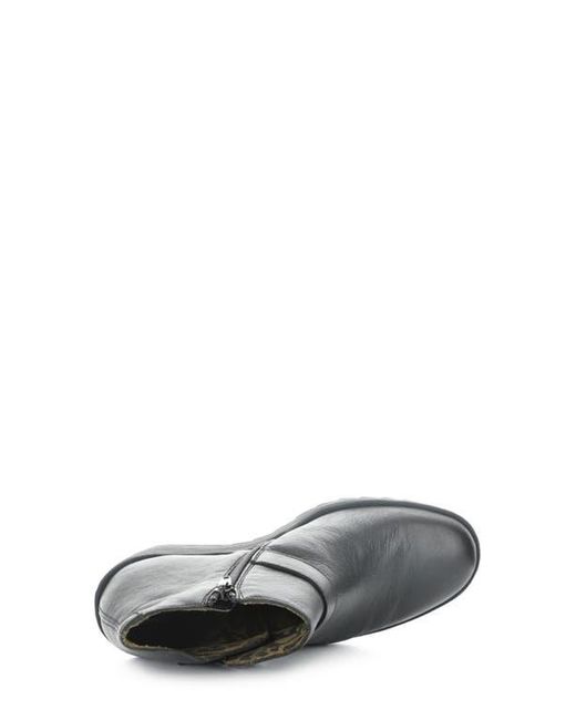 Fly London Gray Yort Wedge Bootie