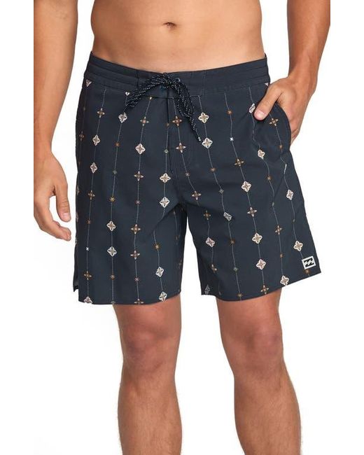 Billabong Blue Good Times Lo Tide Board Shorts for men