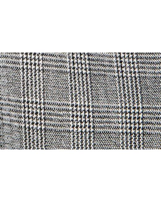 Zadig & Voltaire Gray Vanille Sequin Plaid Blazer