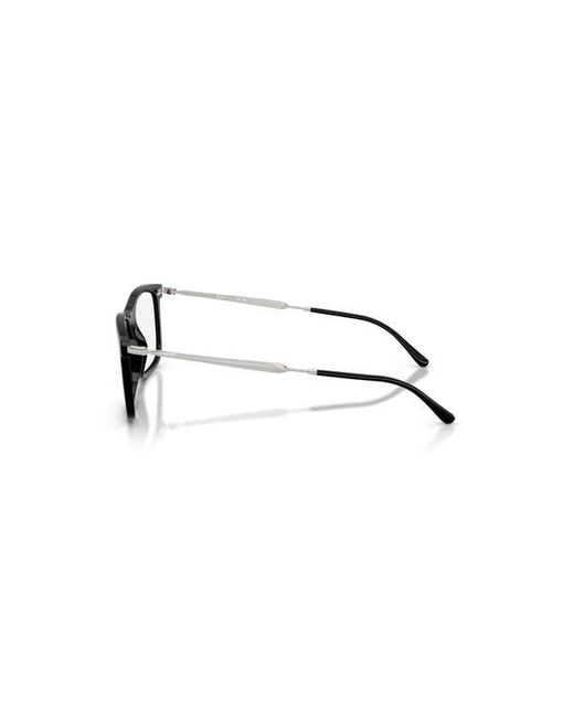 Ray-Ban Black 54Mm Rectangle Optical Glasses