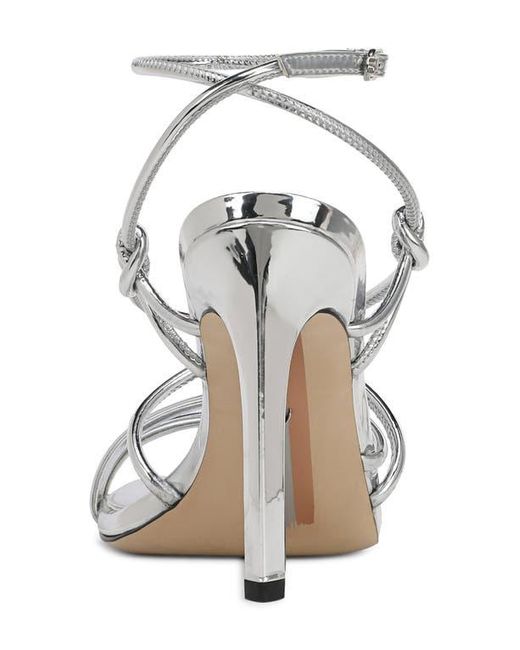 Sam Edelman White Isadora Ankle Strap Sandal