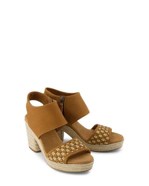 TOMS Brown Majorca Platform Sandal