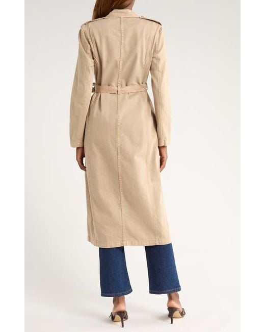 L'Agence Natural Zavia Trench Coat