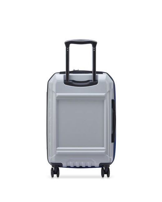 Delsey Paris Blue Rempart Carry-On Hardside Expandable Luggage With Spinner Wheels