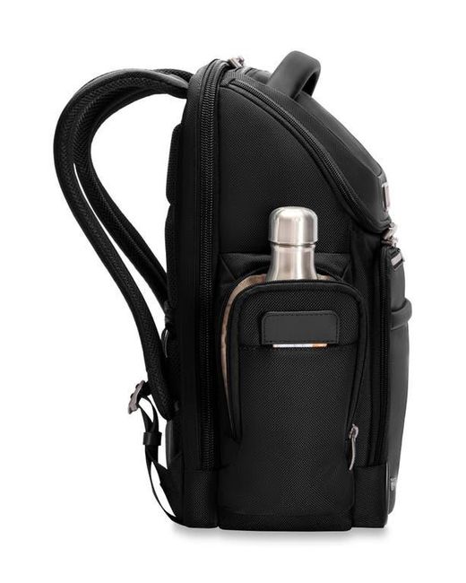 Briggs & Riley Black @Work Medium Widemouth Backpack