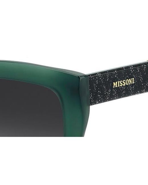 Missoni Multicolor 52Mm Gradient Square Sunglasses
