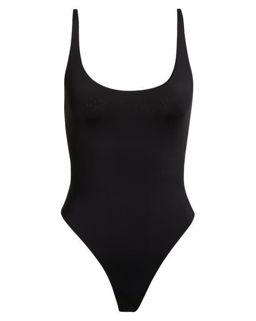 Bardot Black Rena Sleeveless Stretch Nylon Bodysuit