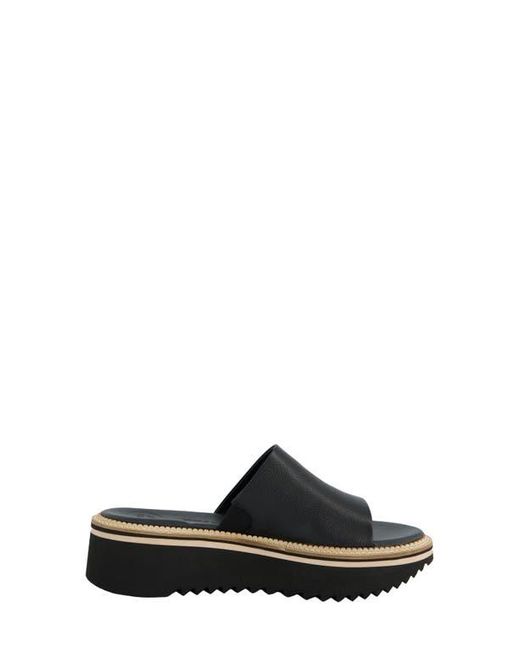 Paul Green Black May Slide Sandal