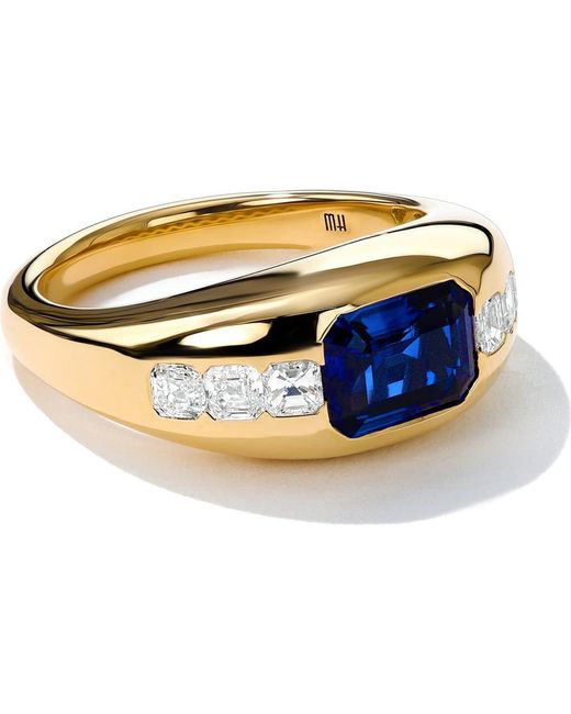 Mark Henry Blue 18K Ring