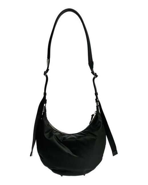 Givenchy Black Voyou Nylon Crossbody Bag for men