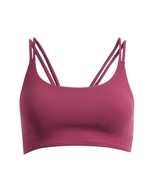 Spanx Purple Spanxsmooth Onform Low Impact Sports Bra