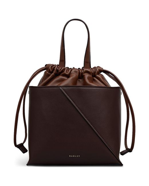 Radley Black The Portobello Drawstring Crossbody Bag