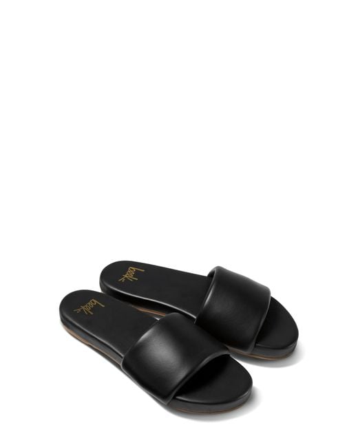 Beek Black Baza Slide Sandal