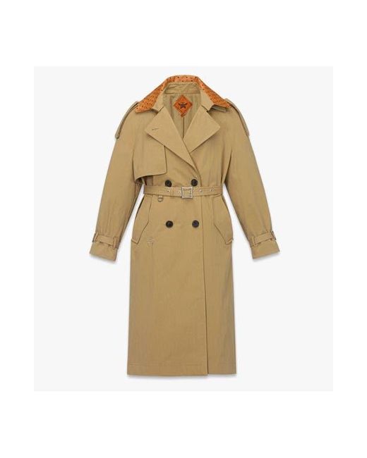 MCM Natural Trench Coat