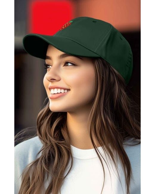 Alix Green Strawberry Hat