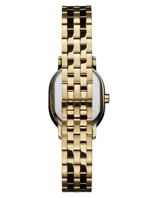 MVMT Metallic Carmel Oval Watch, 25Mm