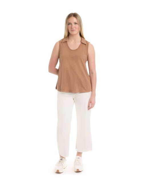 Wilt White Polo Shell Top