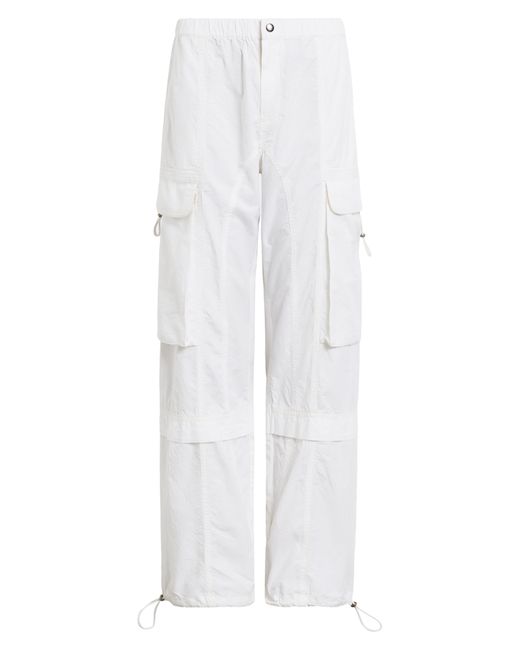 AllSaints White Barbara Cargo Pants