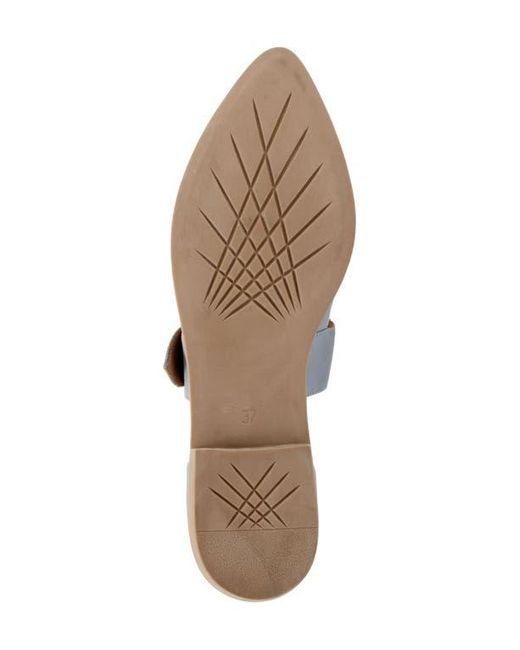BUENO White Brittany Pointed Toe Flat