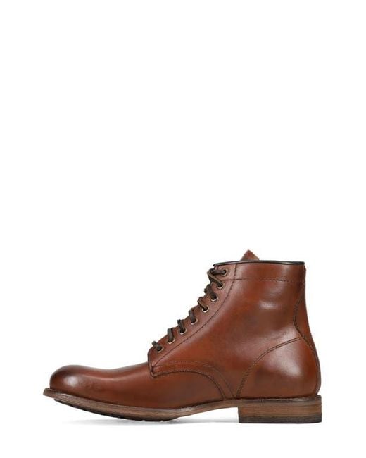 Frye Brown Tyler Flex Lace-Up Boot for men