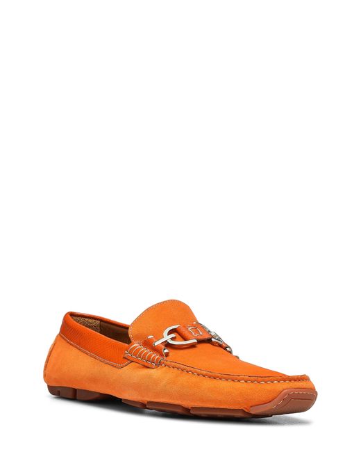 Donald J Pliner Orange Dacio Driving Shoe for men