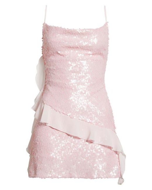 PacSun Jasmine Sequin Party Dress in Pink | Lyst
