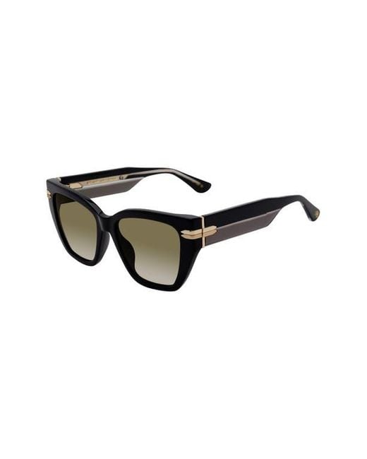Stuart Weitzman Black 53Mm Gradient Cat Eye Sunglasses