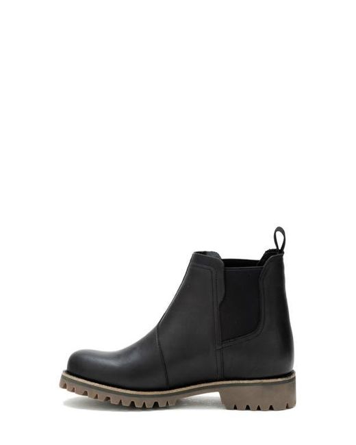 Chaco Black Fields Waterproof Chelsea Boot