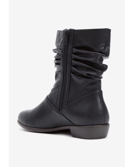 Comfortview Black Madison Bootie