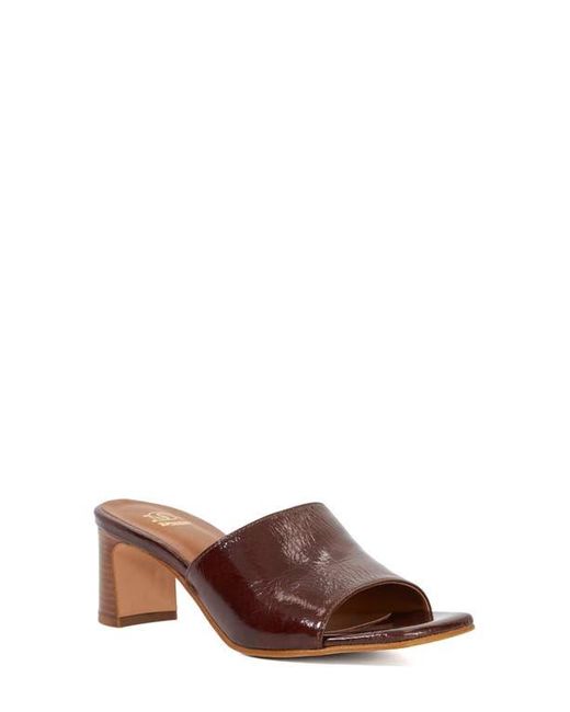 Dune Brown Jule Slide Sandal