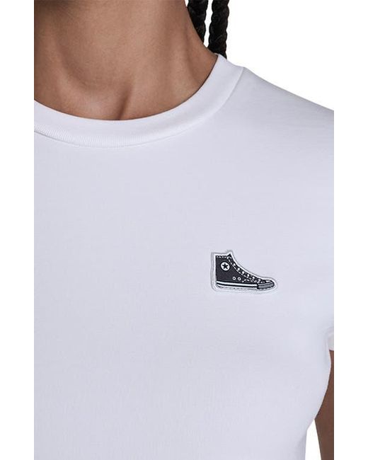 Converse White Sneaker Patch T-Shirt
