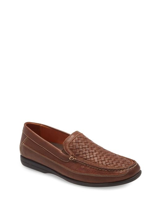 Johnston & Murphy Brown Locklin Loafer for men