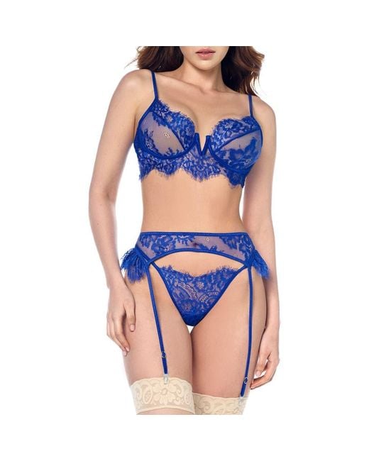 eyelash lace garter belt Black Eyelash Lace Straps Bustier Corset Top – Dreamdressy