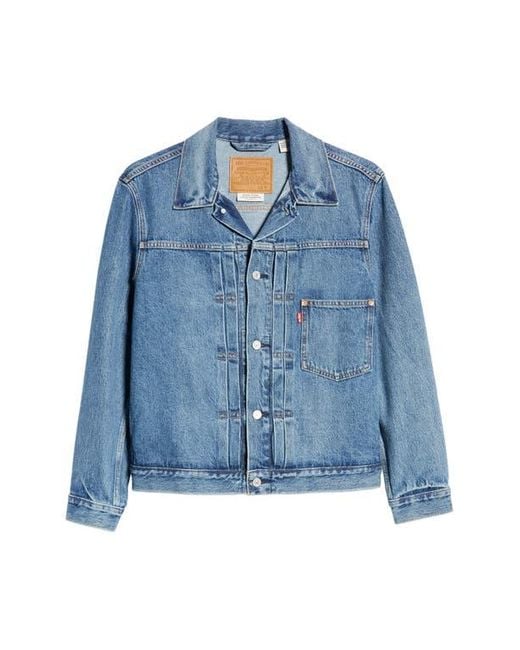 Levi's Blue Type 1 Denim Trucker Jacket for men