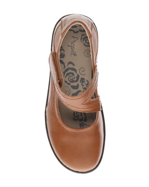 Propet Brown Golda Flat